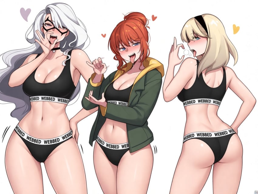 Black Cat & Felicia Hardy (Marvel) Rule 34 – Ass