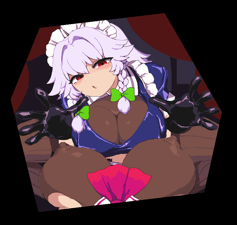 Remilia Scarlet & Remilia Scarlet (Touhou) Rule 34 GIF