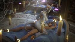 Draenei & Jinaara World of Warcraft Rule 34 – Anal Animation