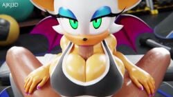 Rouge the Bat Sonic Rule 34 – Blowjob Animation