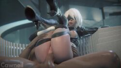 Yorha 2b (Nier) Rule 34 Video – Anal