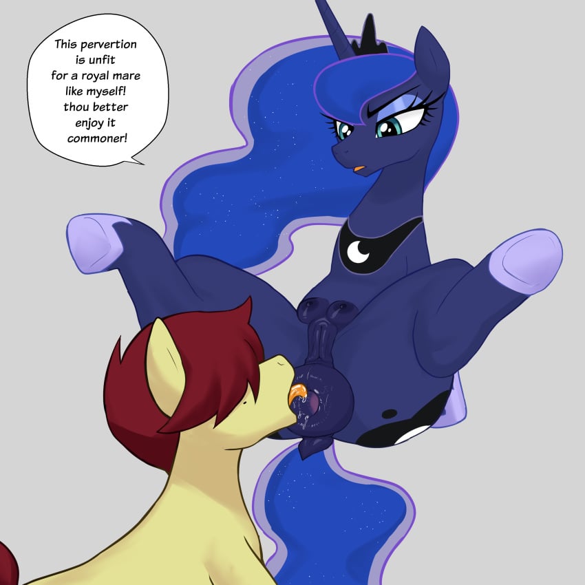 Princess Luna (Friendship Is Magic) Rule 34 – Ambiguous Gender