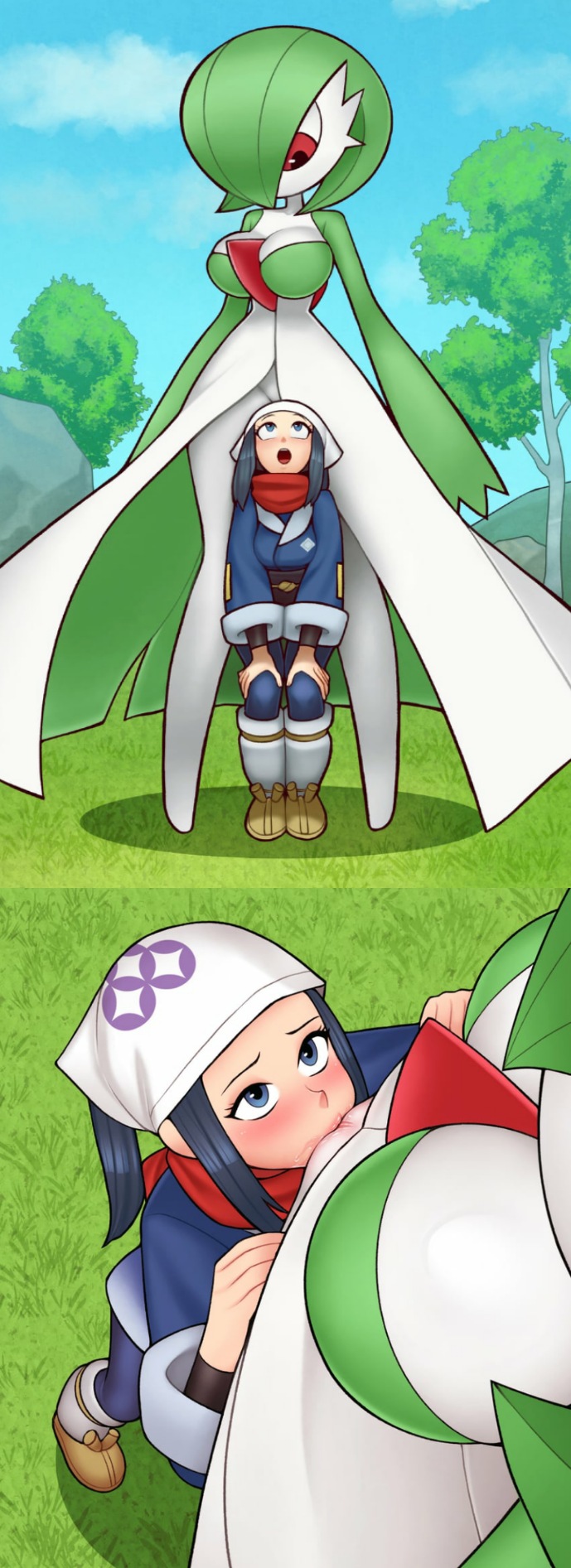 Akari & Alpha Pokemon Rule 34 – Amazed