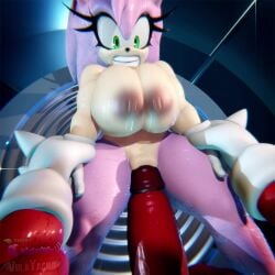 Amy Rose & Knuckles The Echidna (Archie Comics) Rule 34 Video