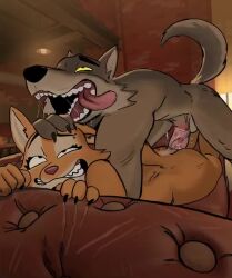 Diane Foxington & Mr. Wolf (Dreamworks) Rule 34 Video