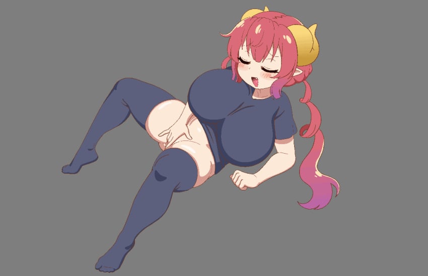 Ilulu & Ilulu (Kobayashi-san Chi No Maidragon) Rule 34 GIF