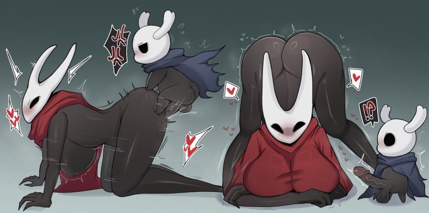 Hornet & The Knight (Hollow Knight) Rule 34 – Anal