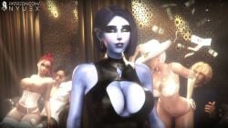 D.Va & Widowmaker Overwatch Rule 34 – From Behind Animation 1080p