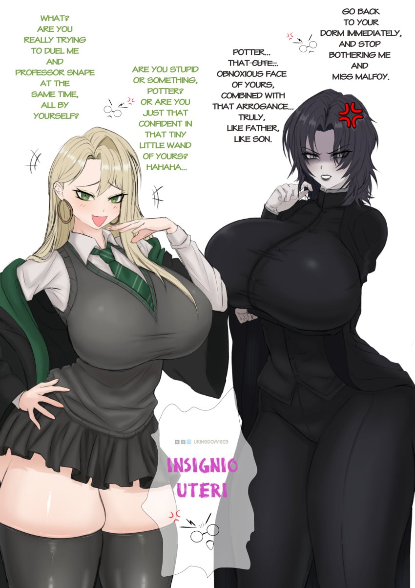 Draco Malfoy & Severus Snape Harry Potter Rule 34 – MILF Pic #2