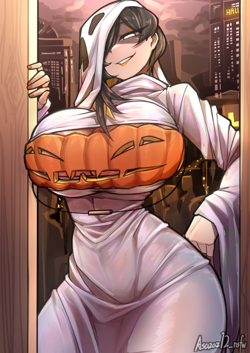 Binah Project Moon Rule 34 – Big Tits & Opening Door Hentai Pic