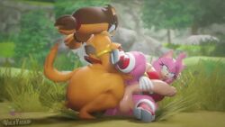 Amy Rose & Amy Rose (Sonic) Rule 34 Video – Ahe Gao