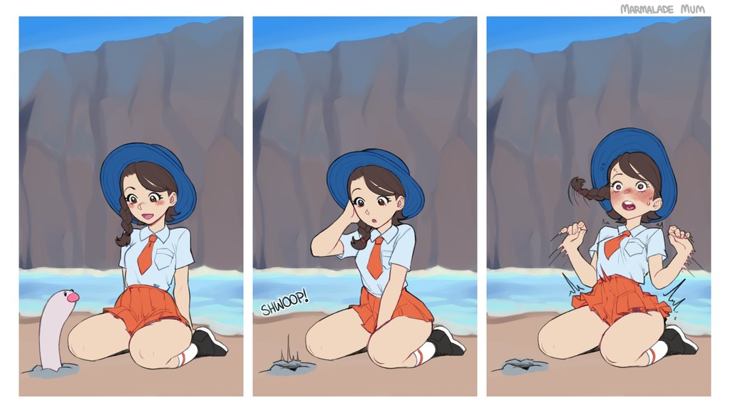 Juliana & Pokemon (Nintendo) Rule 34 – Abdominal Bulge