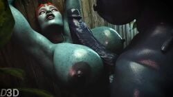 Liara T'soni & Samara (Mass Effect) Rule 34 Video