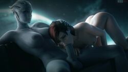 Commander Shepard & Femshep (Mass Effect) Rule 34 Video