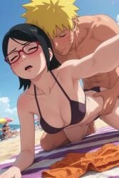 Sarada Uchiha & Uzumaki Naruto (Boruto: Naruto Next Generations) Rule…