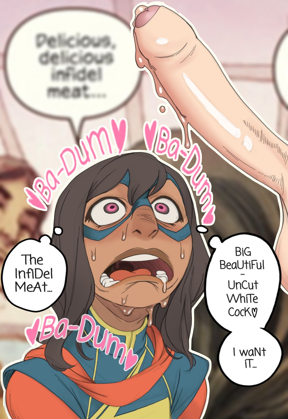 Kamala Khan & Ms. Marvel Rule 34 – Balls