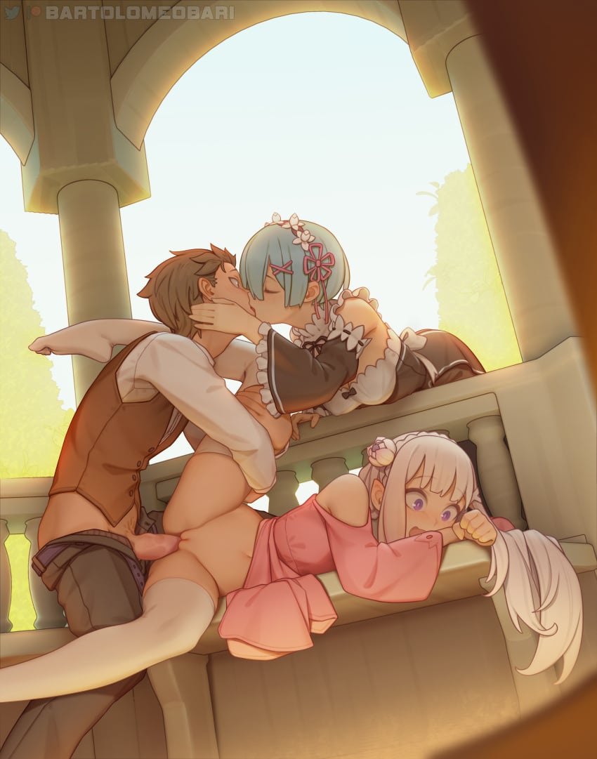 Emilia & Natsuki Subaru (Re:zero Kara Hajimeru Isekai Seikatsu) Rule…