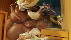 Orisa & Reindeer Orisa (Blizzard Entertainment) Rule 34 Video