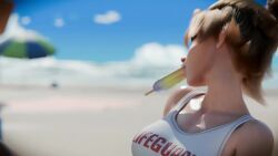 Kiriko & Lifeguard Kiriko (Blizzard Entertainment) Rule 34 Video