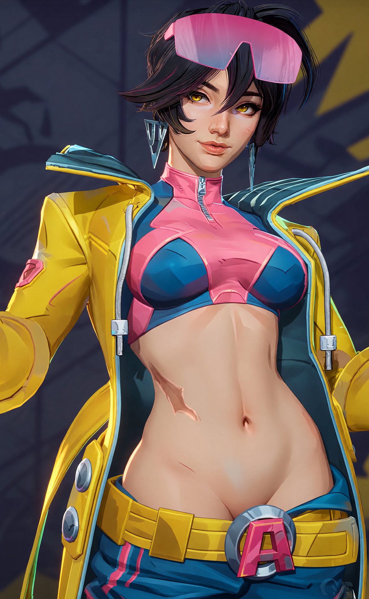 Jubilation Lee & Jubilee (Marvel) Rule 34 – Arms Behind Back