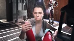 Daisy Ridley & Rey (Mass Effect) Rule 34 Video