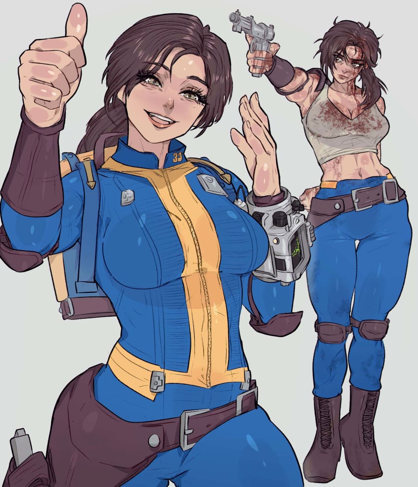 Lucy Maclean (Fallout) Rule 34 – Aiming