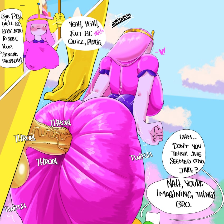 Banana Guard & Finn The Human (Adventure Time) Rule 34