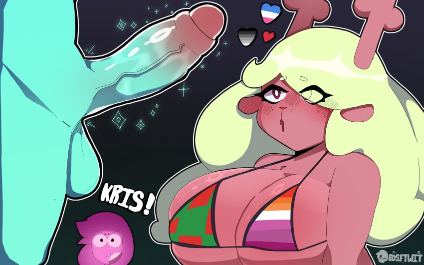 Kris & Kris (Deltarune) Rule 34 – Big Ass