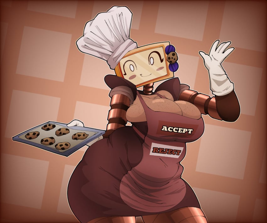 Cookieware Die of Death Rule 34 – Big Tits & Chef Hat Hentai Pic