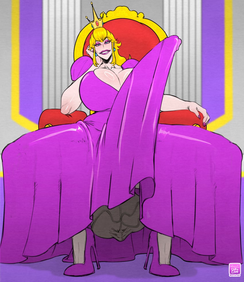Princess Peach (Mario) Rule 34 – Aged Up