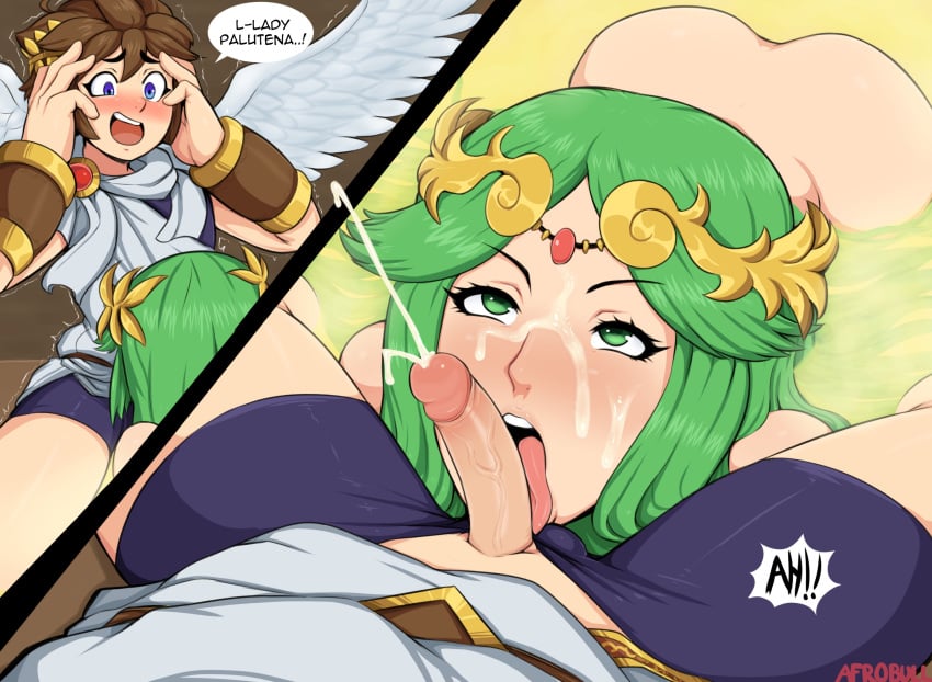 Palutena & Pit (Kid Icarus) Rule 34 – Age Difference