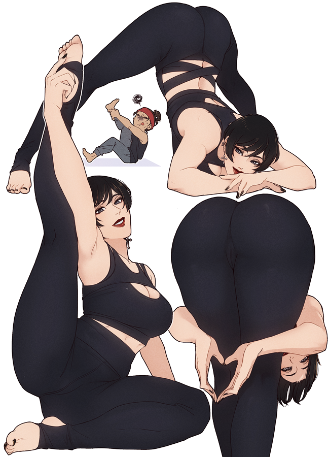 Eren Jaeger & Goth Mikasa (Attack On Titan) Rule 34