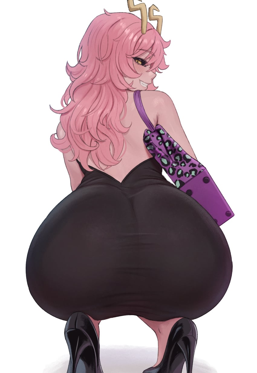 Mina Ashido My Hero Academia Rule 34 – From Behind & Huge Ass Pic