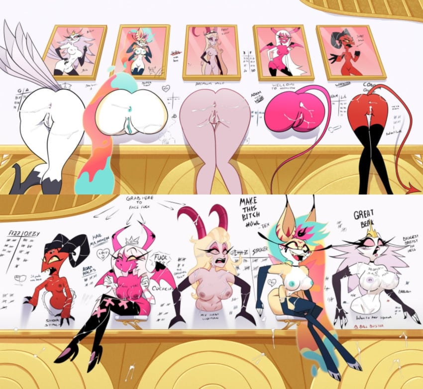 Barbie Wire & Lilith Morningstar (Hazbin Hotel) Rule 34