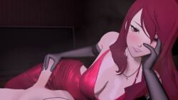 Mitsuru Kirijo (Persona) Rule 34 Video – Big Cleavage