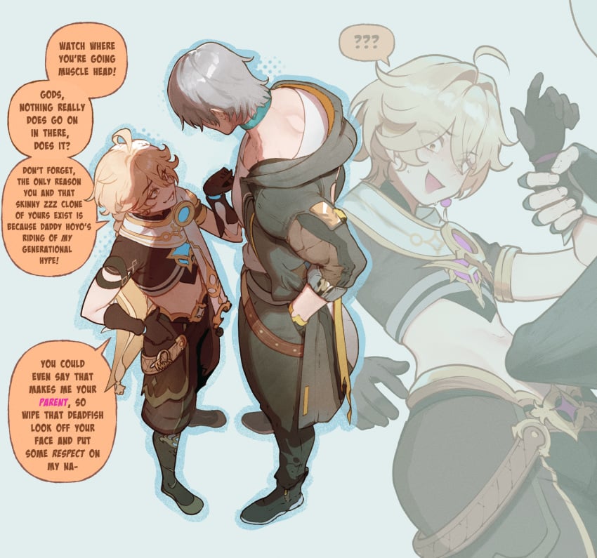 Aether & Caelus (Genshin Impact) Rule 34 – ???