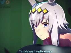 Oguri Cap Umamusume Rule 34 – From Behind & Futanari 3D Animation