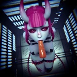 3D Rule 34 Animation – Blowjob by Gifdoozer