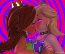 Princess Daisy & Princess Rosalina (Mario) Rule 34 Video