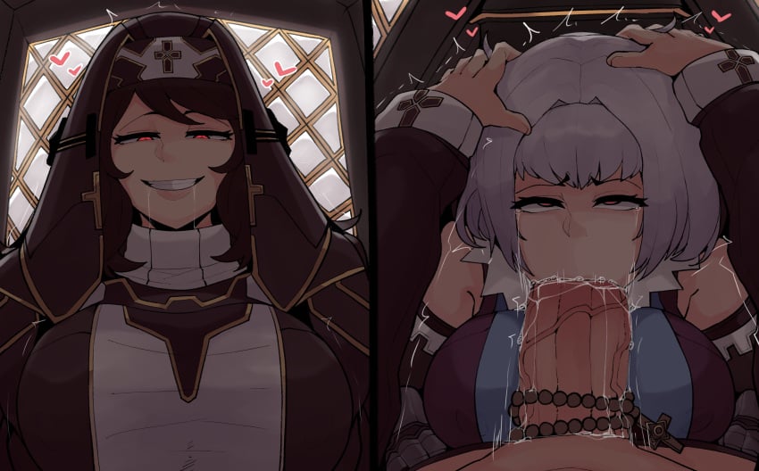 Elezen & Sharon (Atlus) Rule 34 – Ahe Gao