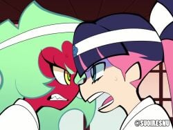 Kneesocks Daemon & Panty Anarchy (Panty & Stocking With Garterbel…