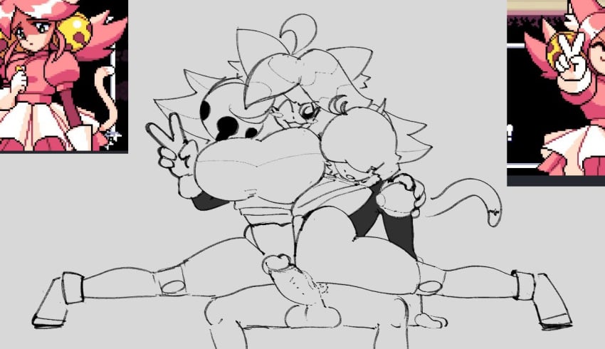 Kris & Mad Mew Mew (Deltarune) Rule 34 – Cat Ears