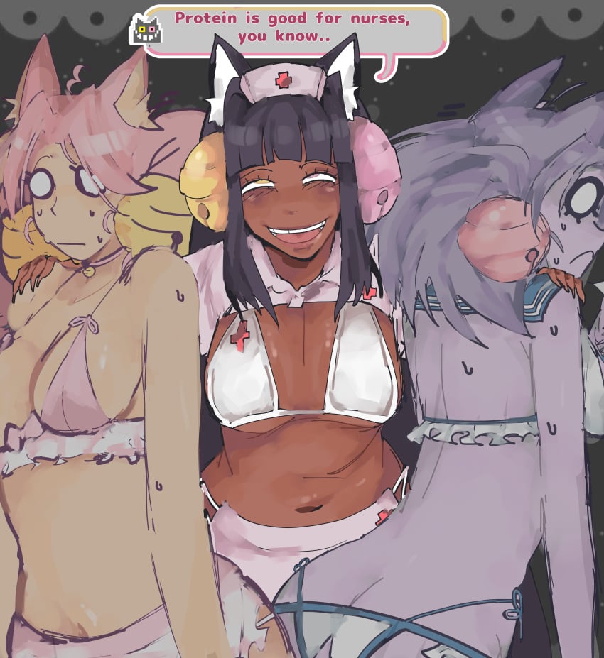 Friend & Mad Mew Mew (Deltarune) Rule 34 – Bells