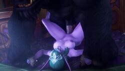 Night Elf & Tauren (Blizzard Entertainment) Rule 34 Video