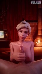 Angela Ziegler & Mercy (Blizzard Entertainment) Rule 34 Video