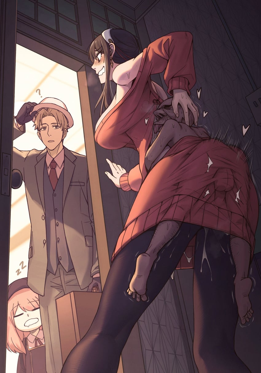 Anya Forger & Loid Forger (Spy X Family) Rule 34