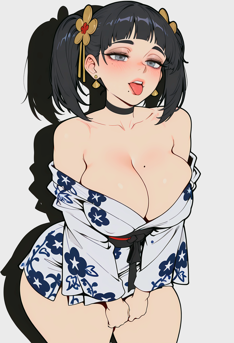 Kirigaya Suguha (Sword Art Online) Rule 34 – Bare Shoulders