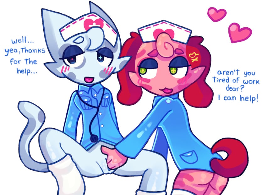 Head Nurse & Nurse (Animal Hospital) Rule 34 – Anthro