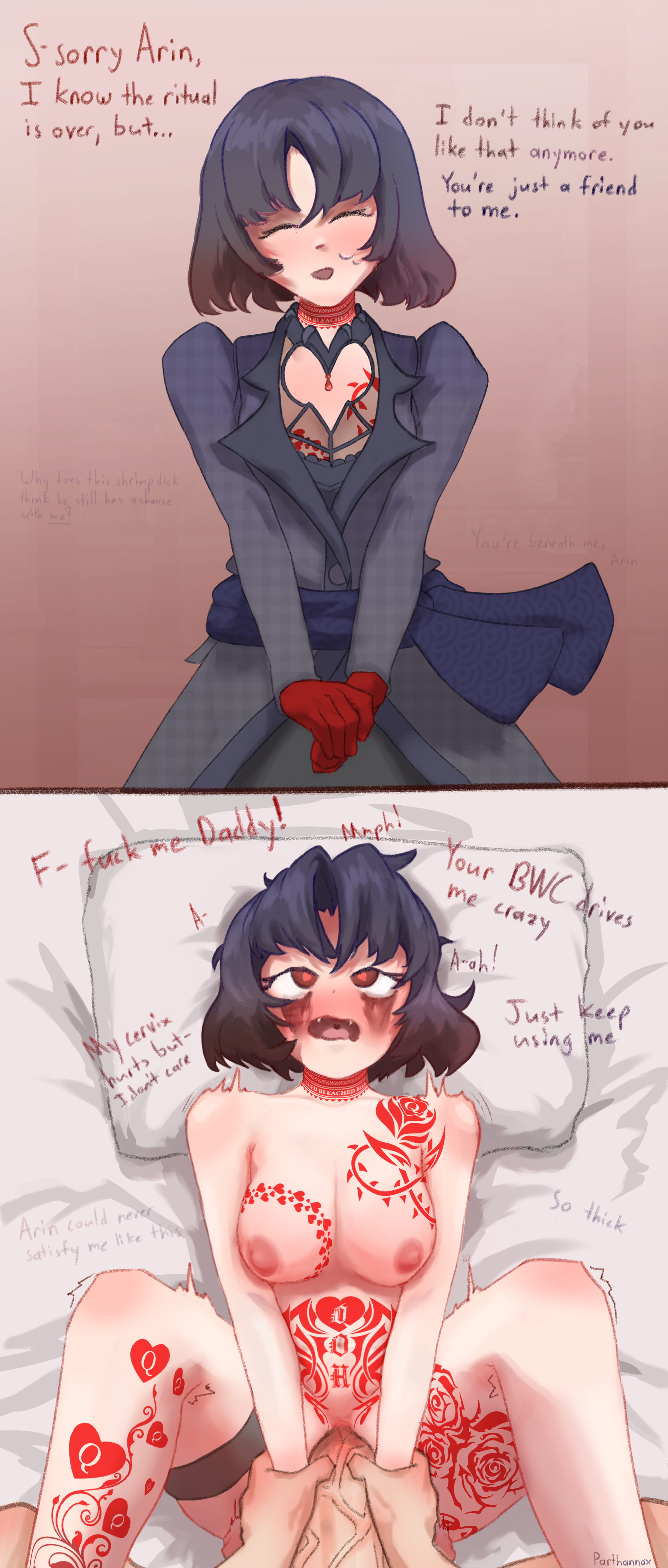 Mina Deadlock Rule 34 – Missionary Comic