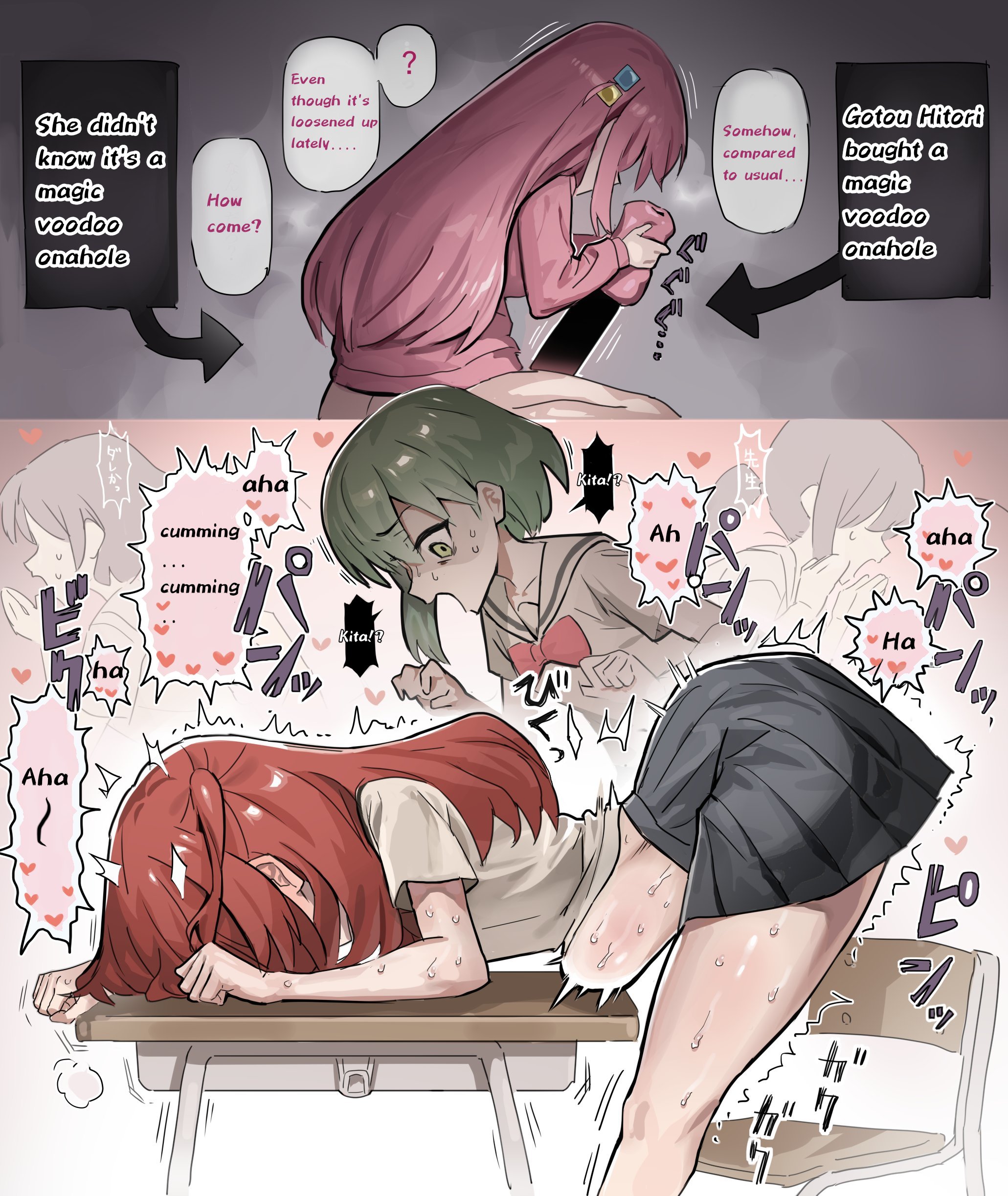 Hitori Gotou (Bocchi The Rock!) hentai artwork